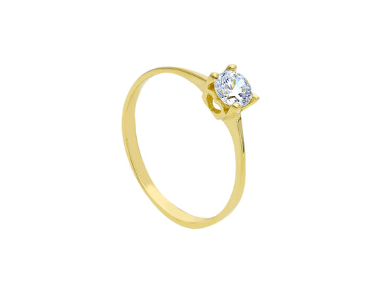Solitaire Ring 18k