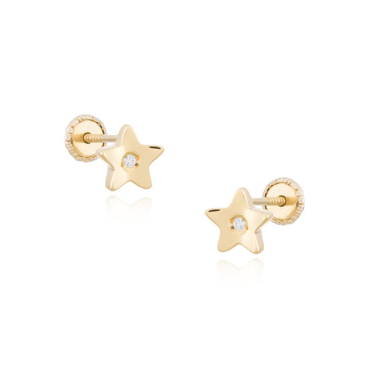 Earrings Diamond Star