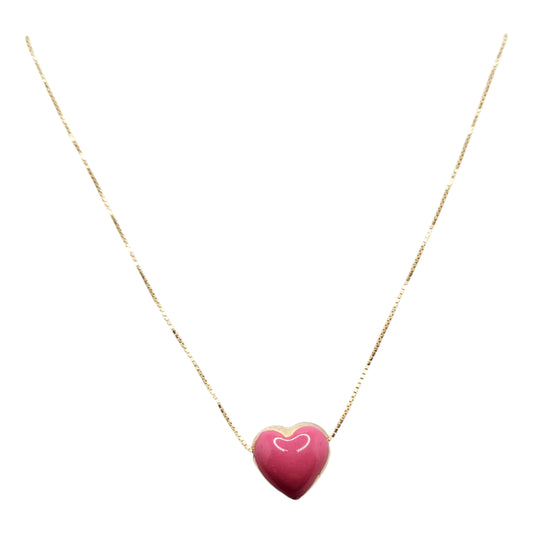 Pink Heart necklace