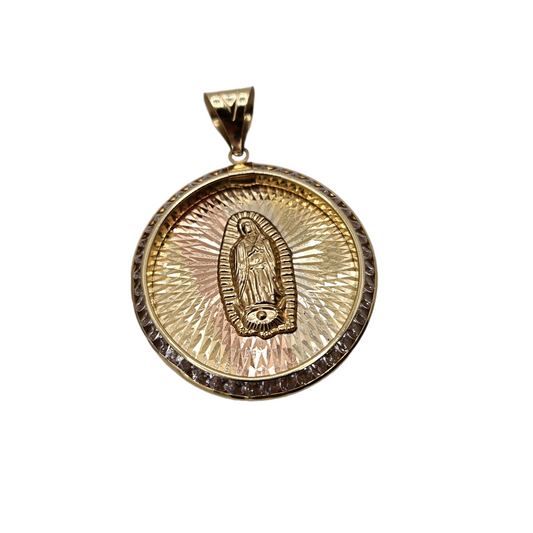 Virgin Medal of Guadalupe 18k