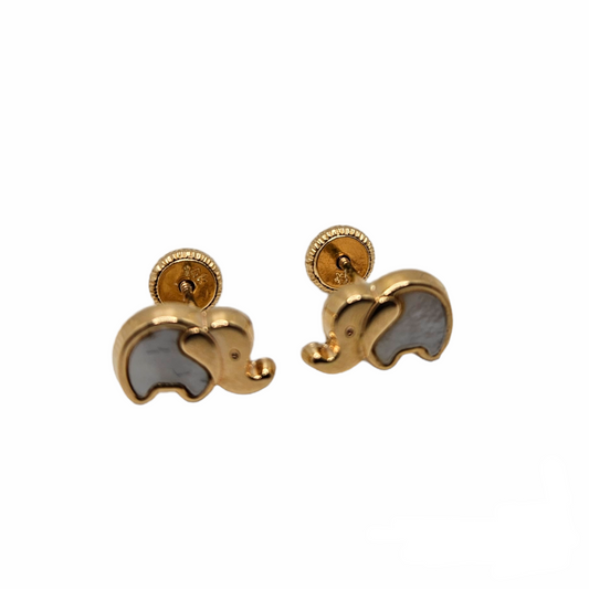 Earring Elefant Nacar 14k