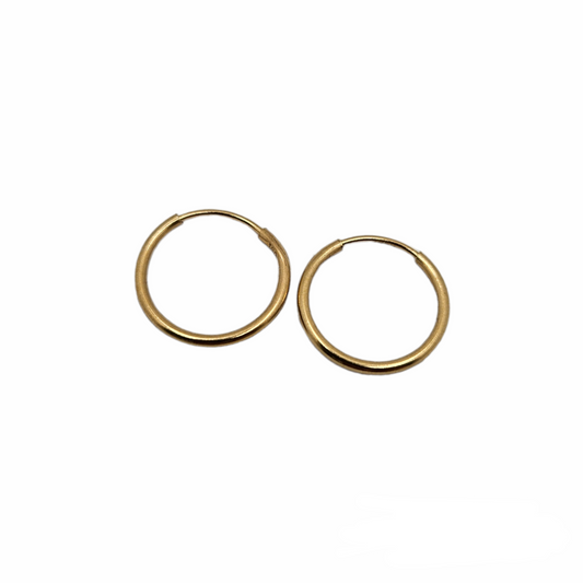 Earring Hoop 14K