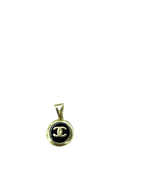 Channel black style charm