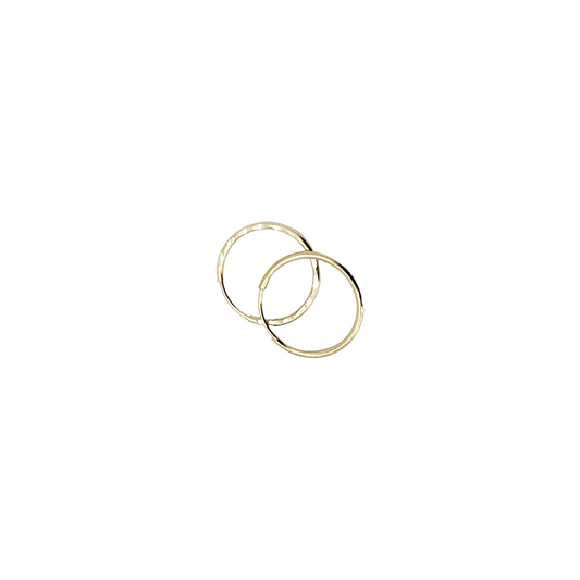 Hoops Earrings 14k Yellow Gold