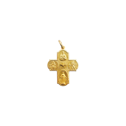 Scapular Pendant 18k