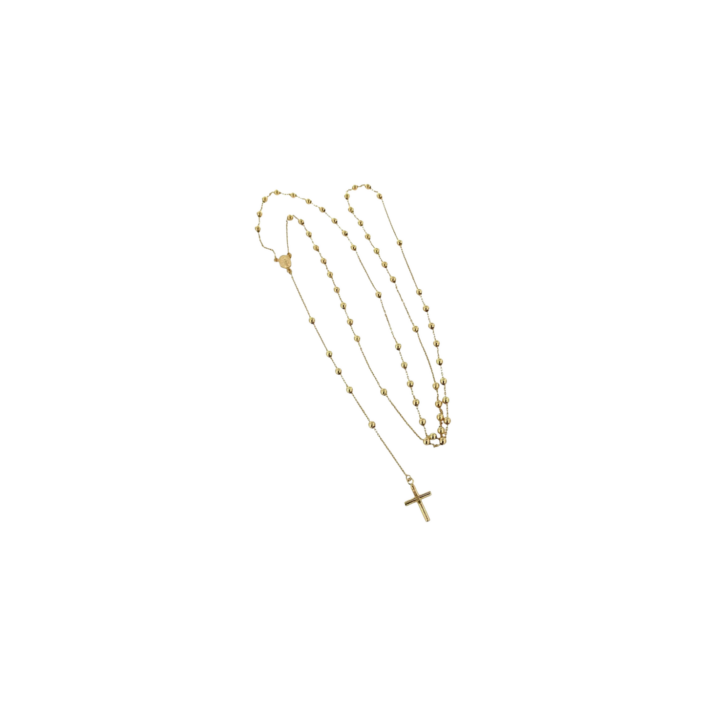 Italian 18k Gold Rosary