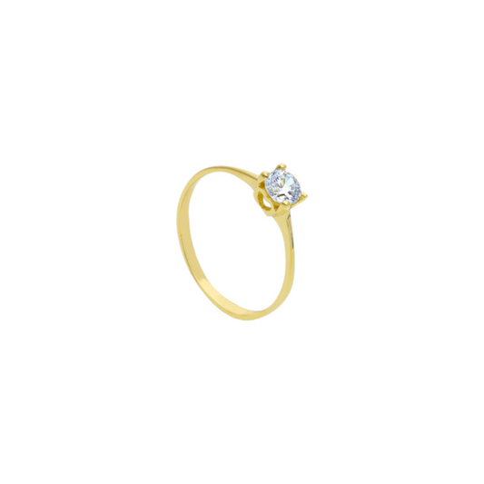 Solitaire Ring 18k