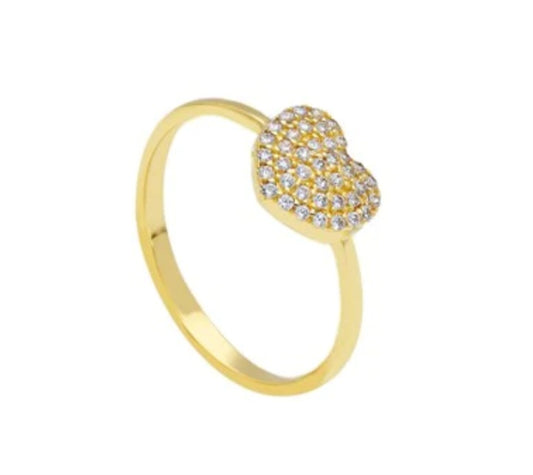 Ring Heart 18K